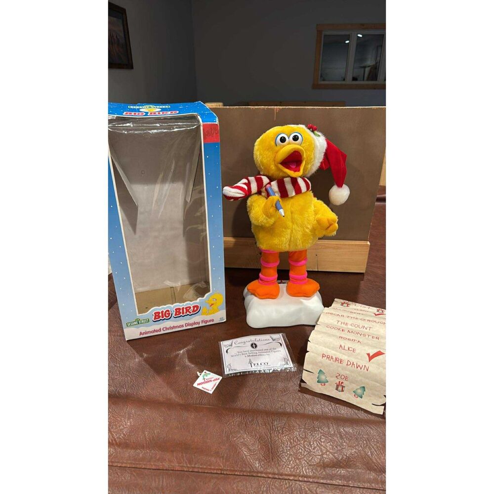 Vintage Telco Animatronic Big Bird Sesame Street Statue Figure 1998 - Picture 3 of 14